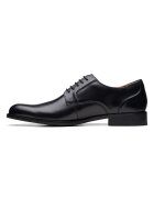 Clarks Кожени обувки Craftarlo Derby Черен