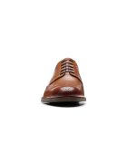 Clarks Кожени обувки Craftarlolimit тип Brogue Канелено кафяво