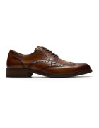Clarks Кожени обувки Craftremi с връзки