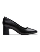 Clarks Кожени обувки Fernie-Court с масивен ток