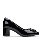 Clarks Кожени обувки Fernie с квадратен връх
