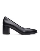 Clarks Кожени обувки Freva с масивен ток
