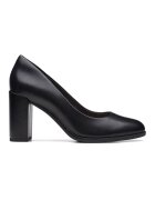 Clarks Кожени обувки Freva с масивен ток
