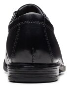 Clarks Кожени обувки Howard Cap Derby Черен