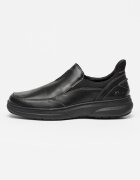 Clarks Кожени обувки Mullan с лесно обуване Черен