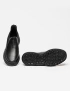 Clarks Кожени обувки Mullan с лесно обуване Черен