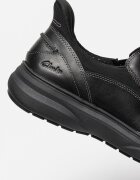Clarks Кожени обувки Mullan с лесно обуване Черен