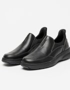 Clarks Кожени обувки Mullan с лесно обуване Черен