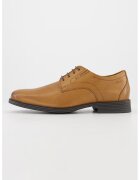 Clarks Кожени обувки Whiddon Brogue - Карамел