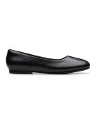 Clarks Кожени пантофки Livia Lily - Черен -