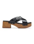 Clarks Кожени сандали Sivanne Walk без закопчаване