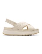 Clarks Кожени сандали Tuscan с равна платформа