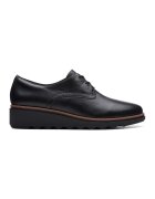 Clarks Кожени скосени обувки Sharon - Черен