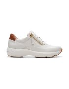 Clarks Кожени спортни обувки със страничен цип