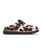 Clarks Кожено обувки Solsbury - Тъмнокафяв/Мръснобял
