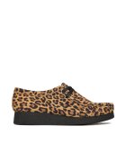 Clarks Leopard Suede - естествена кожа