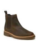 Clarks Мъжки боти - естествена кожа - кафяви