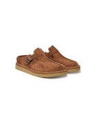 Clarks Мъжки чехли 26180881 - Естествена кожа - Кафяв - Кафяв