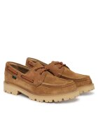Clarks Мъжки мокасини естествена кожа бежови Бежов