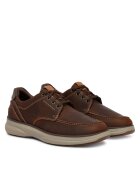 Clarks Мъжки обувки естествена кожа удобни кафяви