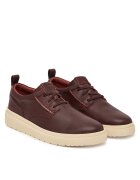 Clarks Мъжки обувки от естествена кожа кафяви
