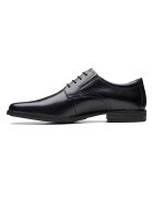Clarks Обувки Derby Howard Walk Черен