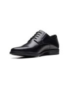 Clarks Обувки Derby Howard Walk Черен