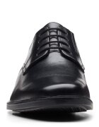 Clarks Обувки Derby Howard Walk Черен