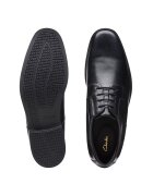 Clarks Обувки Derby Howard Walk Черен