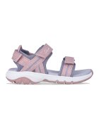 Clarks Сандали Expo Sea с каишки с велкро - Прашно синьо/Розово
