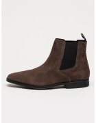 Clarks Велурени боти Paulton Easy тип Chelsea