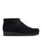 Clarks Велурени боти Wallabees с връзки