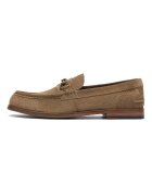 Clarks Велурени мокасини Craft James Персийски портокал