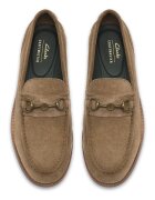 Clarks Велурени мокасини Craft James Персийски портокал