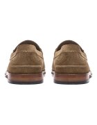 Clarks Велурени мокасини Craft James Персийски портокал