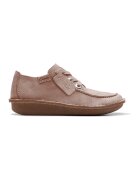 Clarks Велурени мокасини Funny Dream - Светлорозов