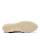 Clarks Велурени мокасини Narini Edge Бежов