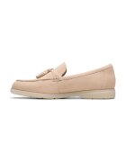 Clarks Велурени мокасини Narini Edge