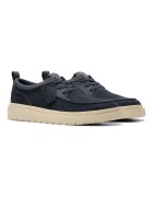 Clarks Велурени мокасини Polden Тъмносин