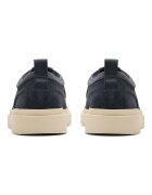 Clarks Велурени мокасини Polden Тъмносин