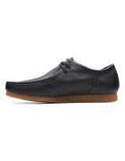 Clarks Велурени мокасини Shacre Черен