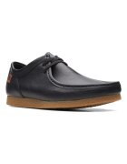 Clarks Велурени мокасини Shacre Черен