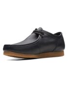 Clarks Велурени мокасини Shacre Черен