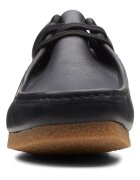 Clarks Велурени мокасини Shacre Черен
