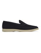 Clarks Велурени мокасини Torford с омекотени стелки Черен