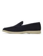 Clarks Велурени мокасини Torford с омекотени стелки Черен
