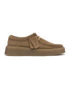 Clarks Велурени мокасини Torview - Канелено кафяво -
