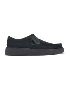 Clarks Велурени мокасини Torview - Въглен сиво