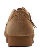Clarks Велурени мокасини Wallabeeevo Карамел