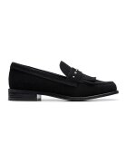 Clarks Велурени мокасни Hana с ресни